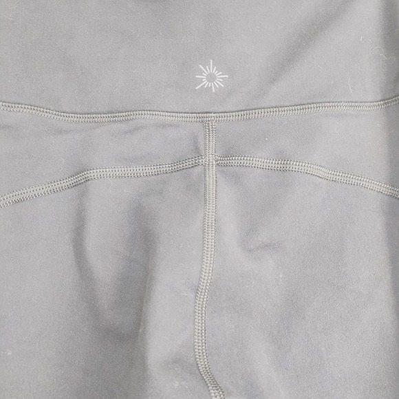 Aerie Offline Cinch Pant Womens S Black Hi Rise Long Inseam Cinched Ankle - Picture 3 of 8